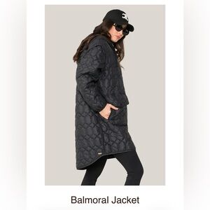 Alala Black Quilted Jacket sz M/L NWT